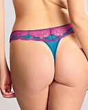 Clara Thong Teal Magenta