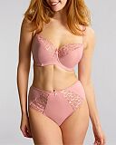 Cora Balcony Cup Bra And Deep Brief Soft Pink