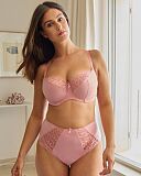 Cora Balcony Cup Bra And Deep Brief Soft Pink