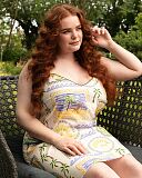 Cora Postcard Print Strappy Short Nightdress Green Mix TKD Lingerie Cyberjammies Fashion L1