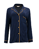 Cosmo Revere Jersey Top Navy TKD Lingerie Cyberjammies Fashion CF1