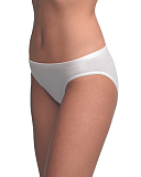 Cotton Bikini Briefs White TKD Lingerie Blackspade Core F1