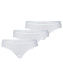 Cotton Bikini Briefs White TKD Lingerie Blackspade Core GF1