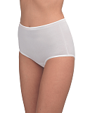 Cotton Full Briefs White TKD Lingerie Blackspade Core F1
