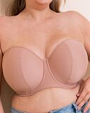 Curvy Kate Luxe Multiway Strapless Bra Latte TKD Lingerie Core F2