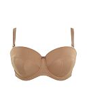 Dana Strapless Bra Caramel TKD Lingerie Sculptresse Core CF2