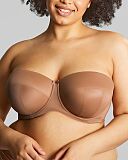 Dana Strapless Bra Caramel TKD Lingerie Sculptresse Core F2