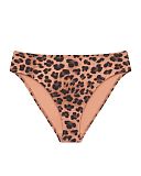 Dusky Vegas Deep Brief Leopard Print