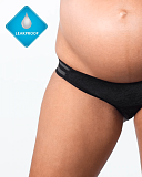 Elevate Leakproof Light Bikini Brief Black TKD Lingerie Hotmilk LF1