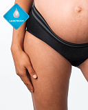 Elevate Leakproof Moderate Deep Brief Black TKD Lingerie Hotmilk LF1