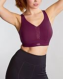 Endurance Non Padded Wired Sports Bra Berry Chalk