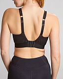 Endurance Non Padded Wired Sports Bra Black Latte TKD Lingerie Panache Fashion B1