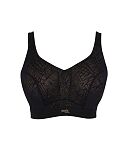 Endurance Non Padded Wired Sports Bra Black Latte TKD Lingerie Panache Fashion CF1