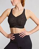 Endurance Non Padded Wired Sports Bra Black Latte TKD Lingerie Panache Fashion F2