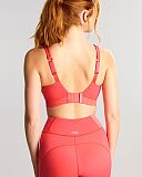 Endurance Non Padded Wired Sports Bra Grapefruit