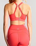 Endurance Non Padded Wired Sports Bra Grapefruit