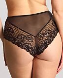 Envy Deep Brief Black Rose