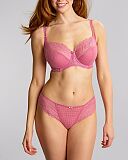Envy Full Cup Bra And Brazilian Brief Fuschia Pink