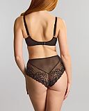 Envy Full Cup Bra And Deep Brief Black Rose