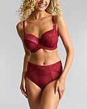 Envy Full Cup Bra And Deep Sparkling Cherry TKD Lingerie Panache Fashion F1