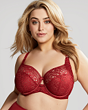 Estel Full Cup Bra And Raspberry TKD Lingerie Sculptresse Fashion F1