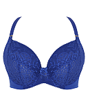 Estel Plunge Bra Royal Blue TKD Lingerie Sculptresse Fashion CF1
