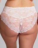 Evangeline Deep Brief White TKD Lingerie Panache Fashion B1