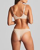 Faith Moulded Plunge Bra And Brief Latte TKD Lingerie Cleo Core B1