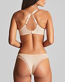 Faith Moulded Plunge Bra And Brief Latte TKD Lingerie Cleo Core B2