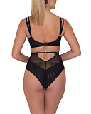 Fallen Angel Bra And Brief Black TKD Lingerie Scantilly Fashion B1