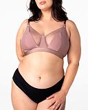 Flawless Non Wired Nursing Bra Rose Dust