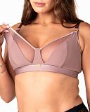 Flawless Non Wired Nursing Bra Rose Dust