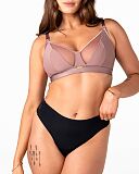 Flawless Non Wired Nursing Bra Rose Dust