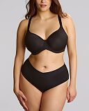 Form Spacer T Shirt Bra And Body Deep Brief Black