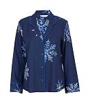 Frosty Snowflake Print Pyjama Top Navy Mix TKD Lingerie Cyberjammies Fashion CF1 Frosty Snowflake Print Pyjama Top Navy Mix TKD Lingerie Cyberjammies Fashion CF1