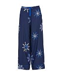 Frosty Snowflake Print Wide Leg Pyjama Bottoms Navy Mix TKD Lingerie Cyberjammies Fashion CF1 Frosty Snowflake Print Wide Leg Pyjama Bottoms Navy Mix TKD Lingerie Cyberjammies Fashion CF1