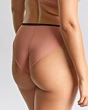 Gabrielle High Waist Brazilian Flocked Spot TKD Lingerie Panache Fashion B1