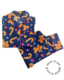Gingerbread Man Print Child Jessica Lily TKD Lingerie F1 MU