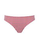 Gingham Classic Brief Red Gingham TKD Lingerie Panache Swim Fashion CF1