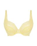 Heidi High Apex Non Padded Plunge Bra Lemon