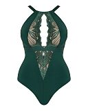 Indulgence Stretch Non Wired Lace Body Emerald