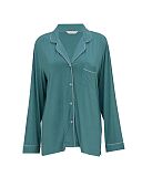 Kallie Revere Jersey Pyjama Top Seafoam Green