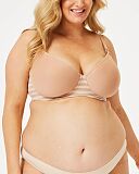 Lamington Flexi Wired T Shirt Nursing Bra Beige