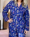 Lantern Print Pyjama Set