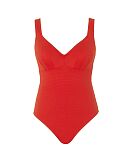 Lara Plunge Swimsuit Aurora Red TKD Lingerie Panache Swim Fashion CF1