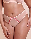 Lightstyle Scallop Brazilian Brief Blush Pink