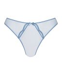Lightstyle Scallop Brazilian Brief Light Blue Silver