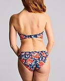 Liliflora Ashley Bandeau Bikini And Classic Brief Liliflora Print