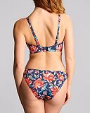 Liliflora Ashley Bandeau Bikini And Classic Brief Liliflora Print