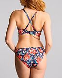 Liliflora Ashley Bandeau Bikini And Classic Brief Liliflora Print